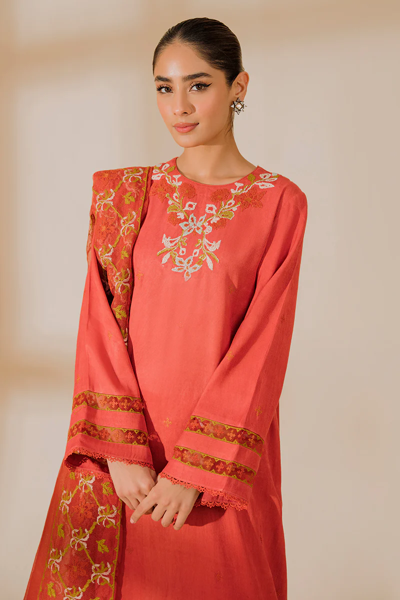 CINNABAR-2PC (SHIRT & DUPATTA) - Image 6
