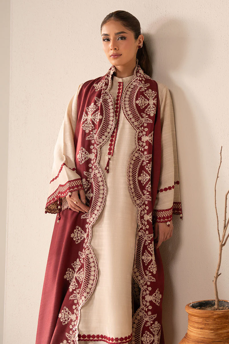 CRIMSON BLUSH-2PC (SHIRT & DUPATTA) - Image 5