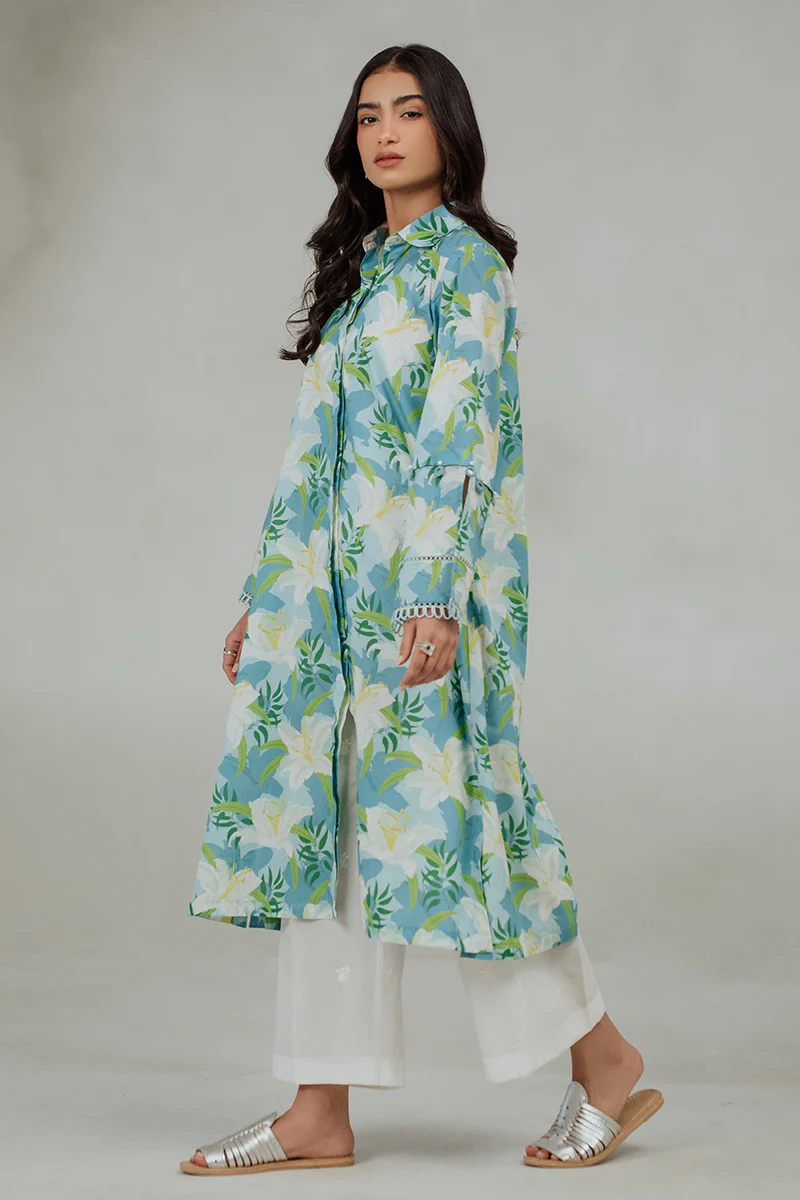 CRYSTAL DREAM LAWN PRINTED SHIRT - Image 4