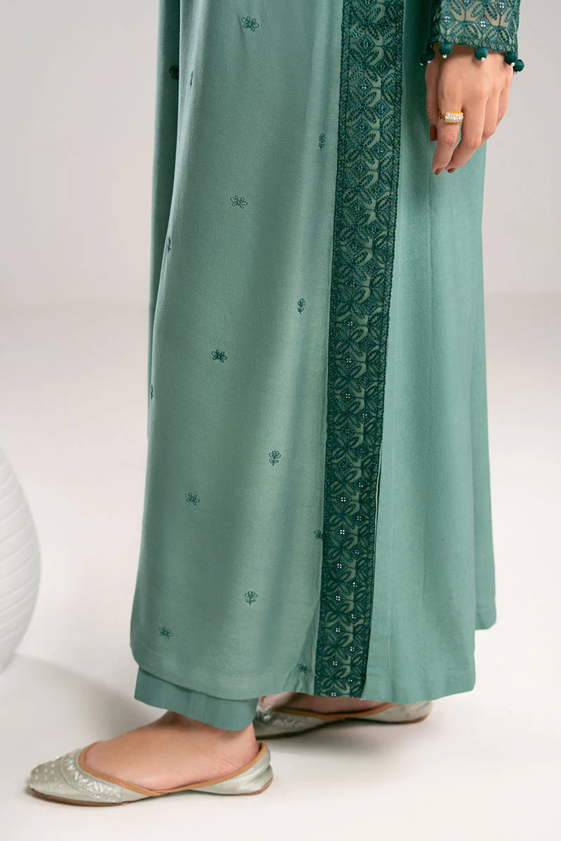 DEEP OCEAN-2PC(SHIRT & DUPPATA) - Image 5