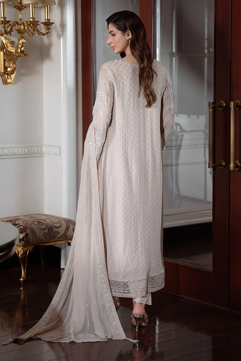 DUNE GRACE-3PC CHIFFON EMBROIDERED PRET - Image 7