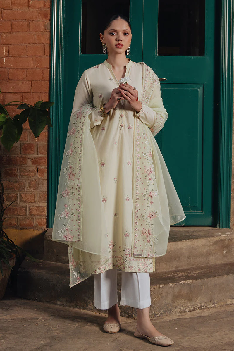 FLORA HEAVEN-2 PC (SHIRT & DUPATTA) - Image 6