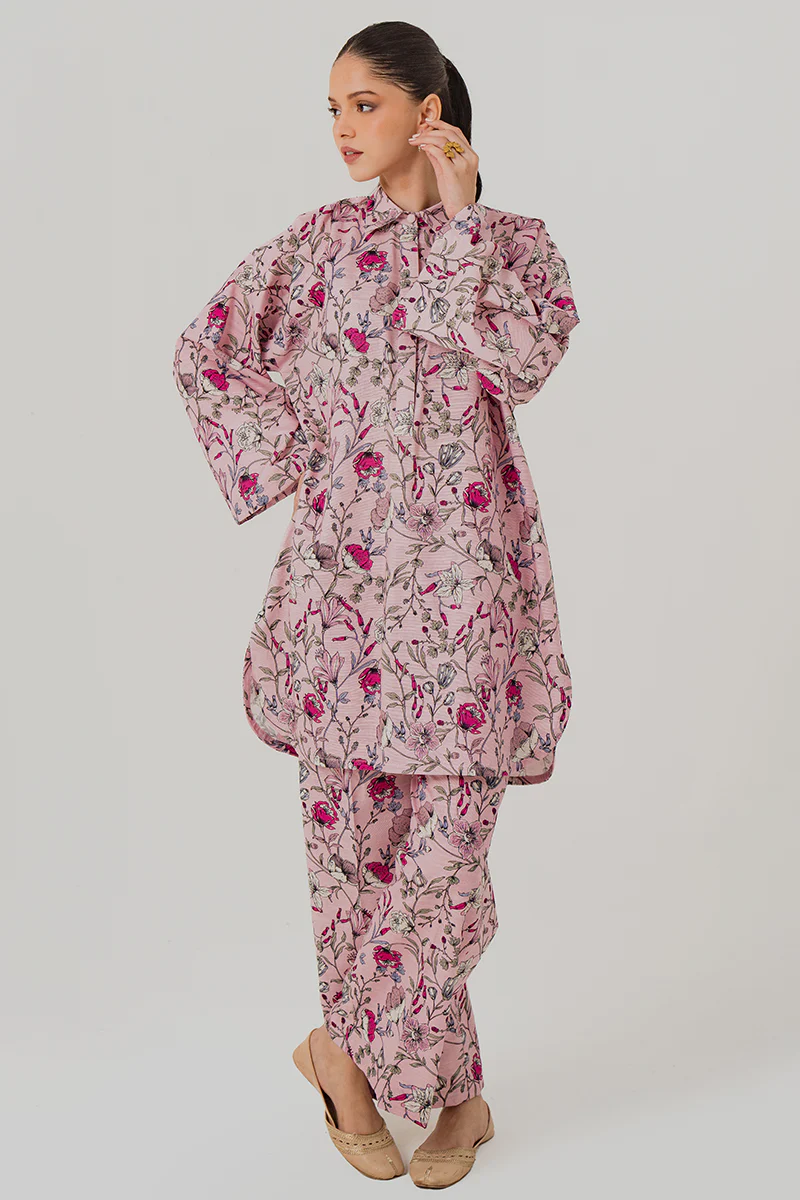 FLORAL IMPRESSION-2 PIECE (SHIRT & TROUSER) - Image 3