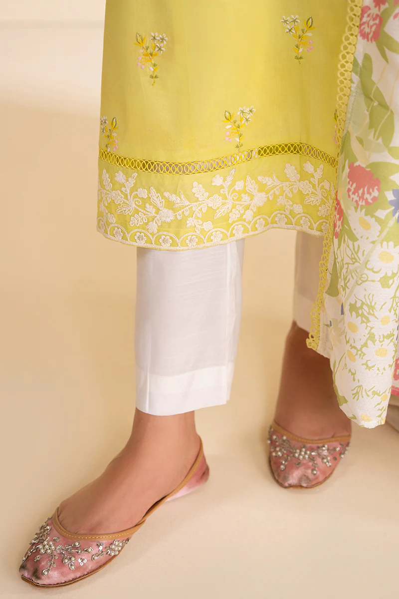 FLORESCENT GLOW-2 PC (SHIRT & DUPATTA) - Image 3