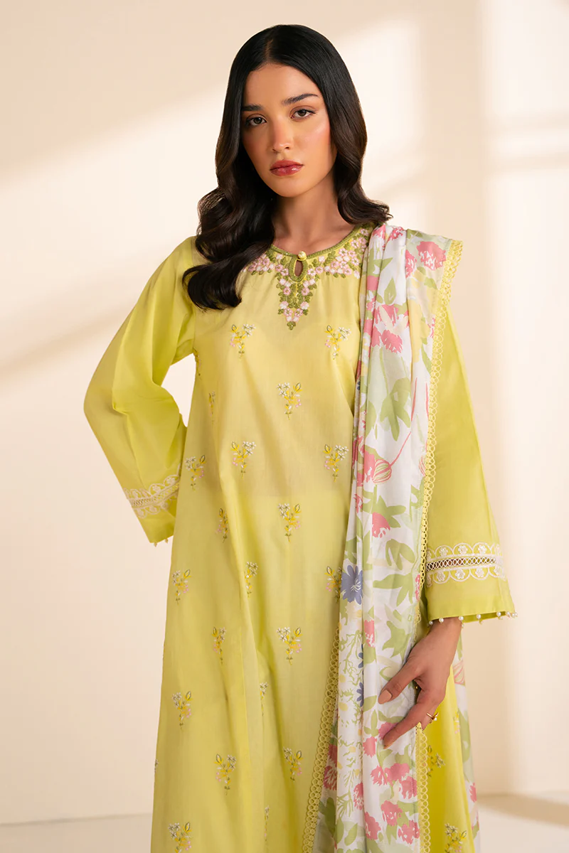 FLORESCENT GLOW-2 PC (SHIRT & DUPATTA) - Image 5