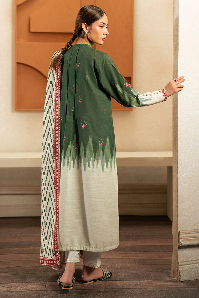 FOREST ECHO-2PC (SHIRT & DUPPATA) - Image 6