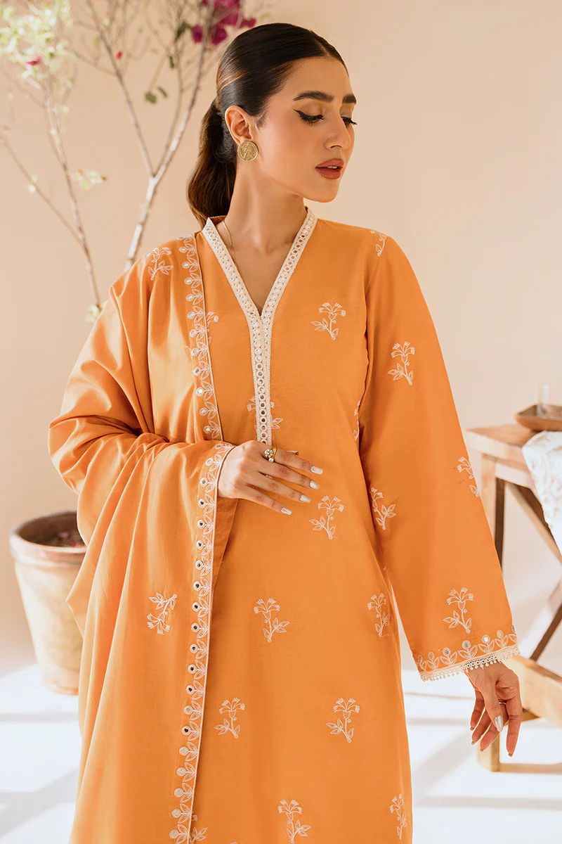 GOLDEN OAK-2PC (SHIRT & DUPATTA) - Image 7
