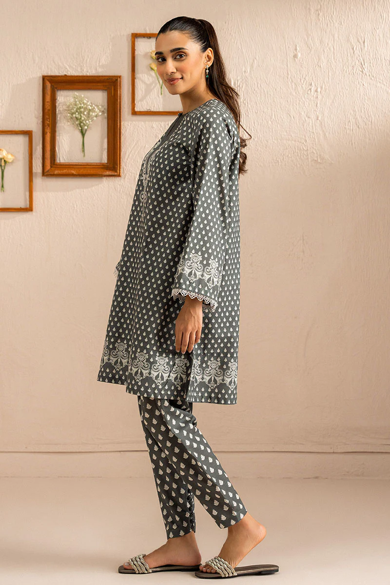 GREY ALLURE-2 PC (SHIRT & TROUSER) - Image 5