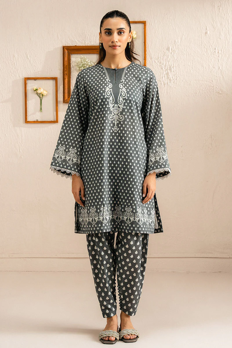 GREY ALLURE-2 PC (SHIRT & TROUSER) - Image 7