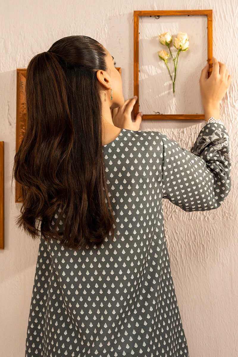 GREY ALLURE-2 PC (SHIRT & TROUSER) - Image 9
