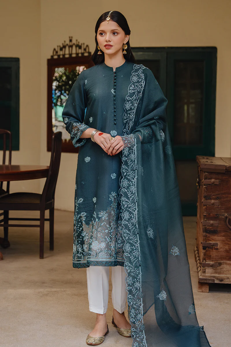 INSIGNIA-2PC (SHIRT & DUPATTA) - Image 2