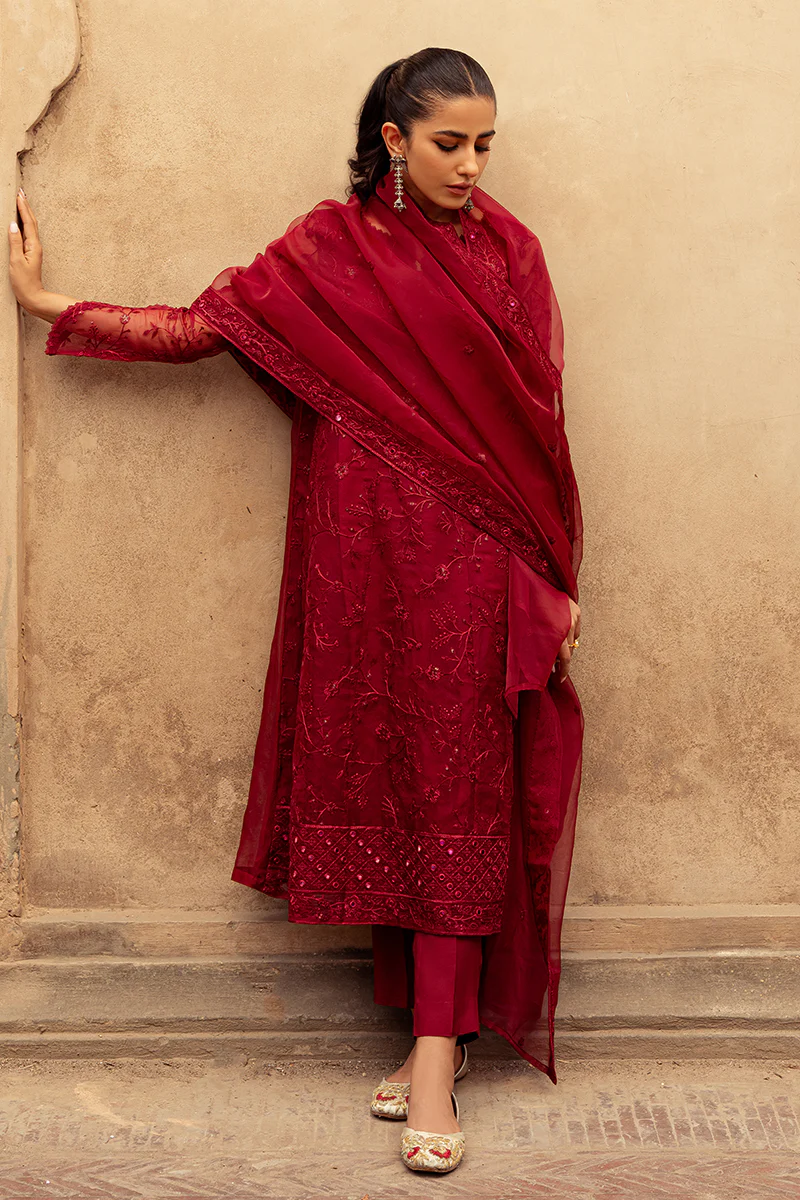 MAHTAB-2PC (SHIRT & DUPATTA) - Image 4