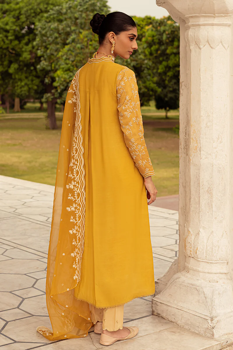 MAJESTIC GOLD-2PC (SHIRT & DUPATTA) - Image 6