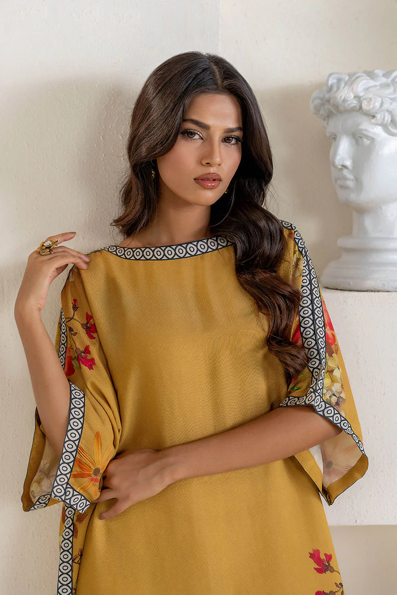 MARIGOLD MUSE PRINTED SILK SHIRT - Image 4