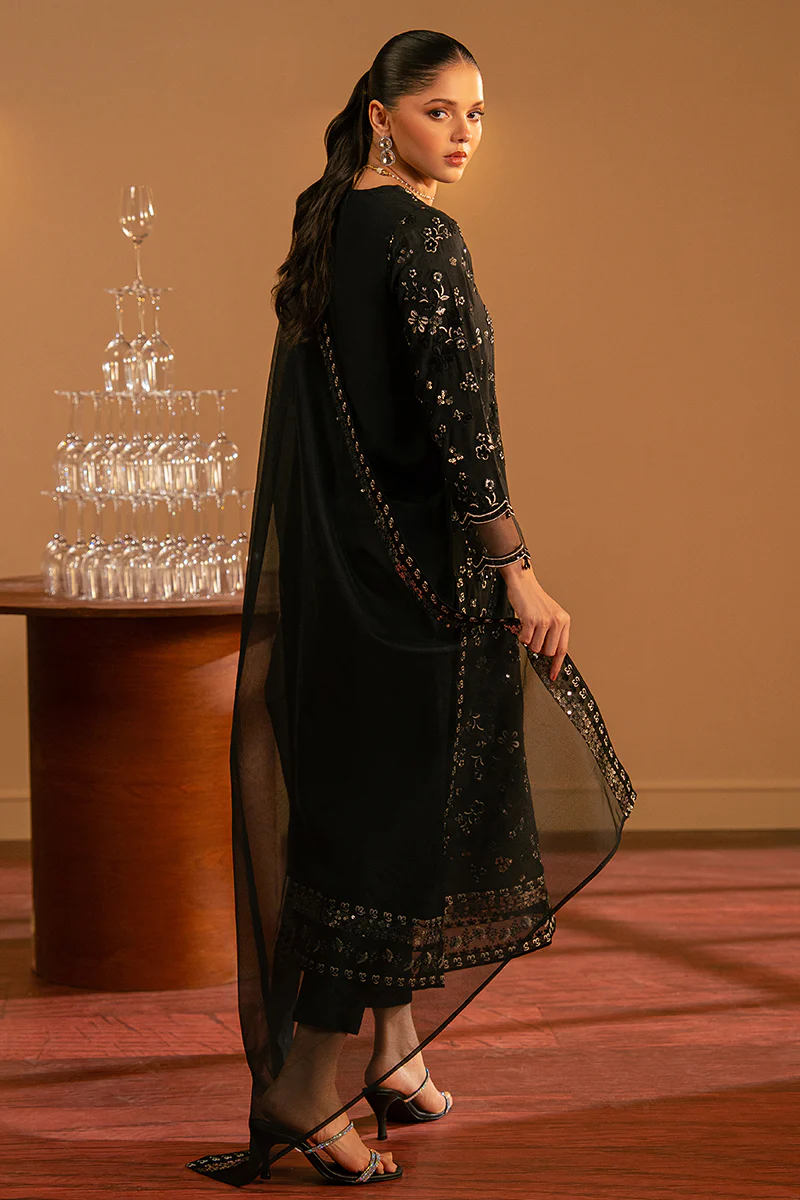 MIDNIGHT MUSE 2 PC (SHIRT & DUPATTA) - Image 11