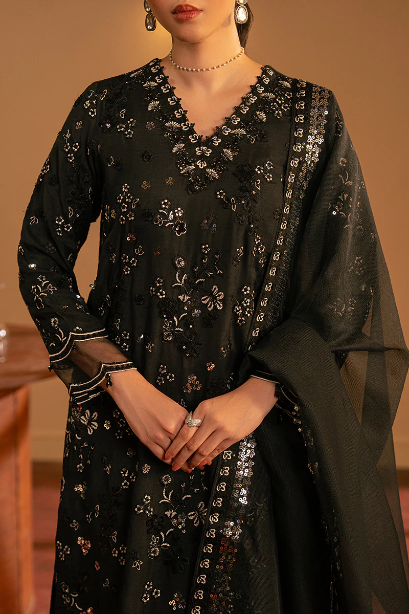 MIDNIGHT MUSE 2 PC (SHIRT & DUPATTA) - Image 3