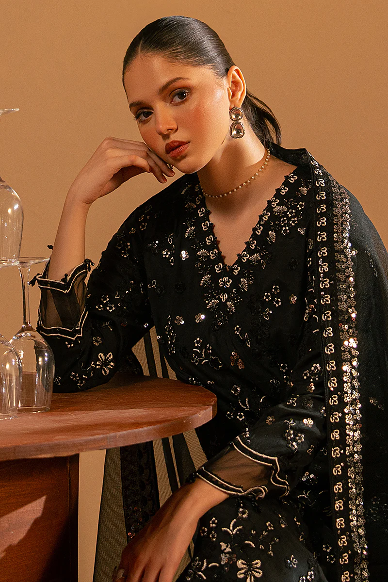 MIDNIGHT MUSE-2 PC (SHIRT & DUPATTA) - Image 6