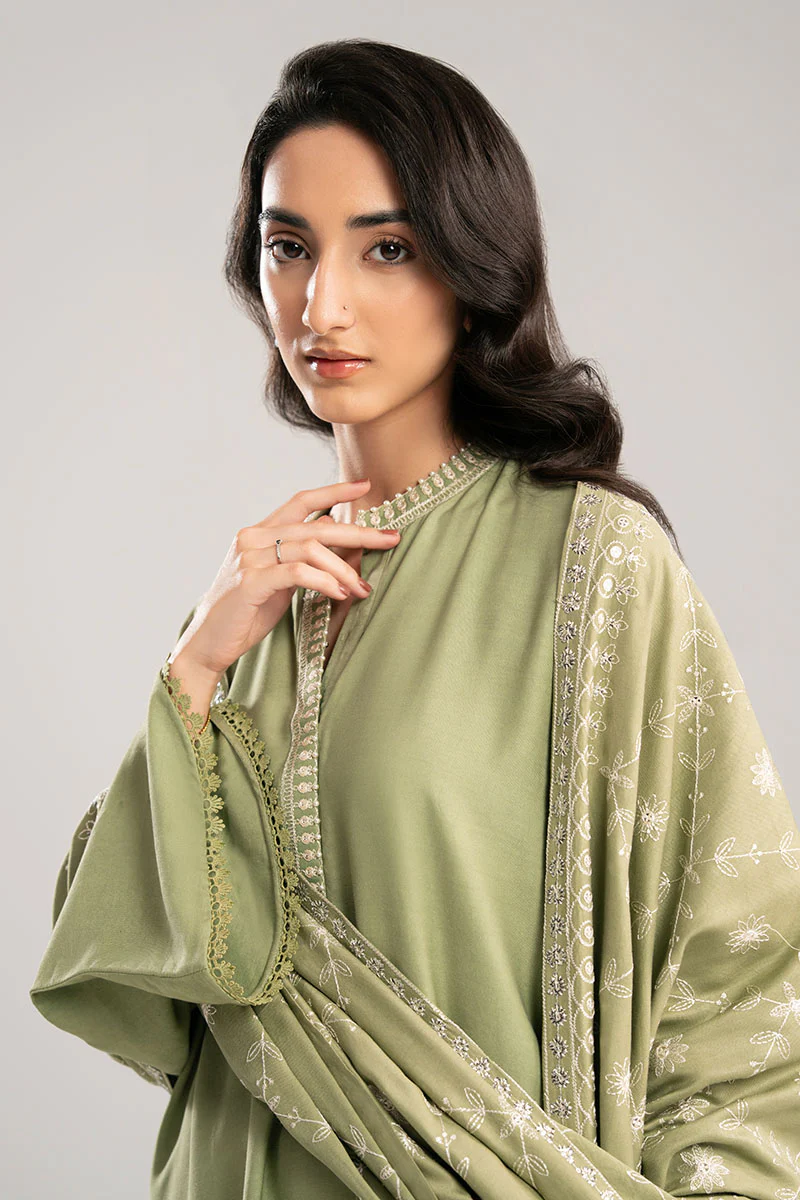 MINT STITCH-2PC(SHIRT & DUPPATA) - Image 4