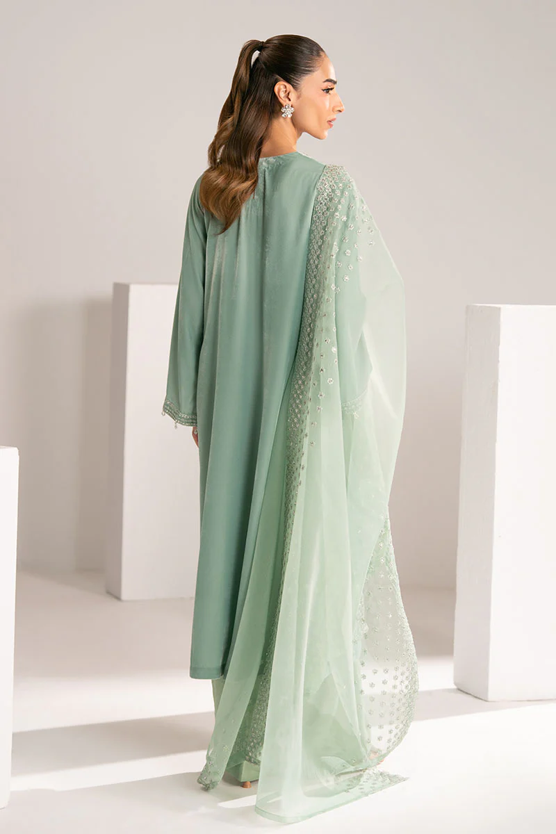 MINT VEIL-2PC (SHIRT & DUPATTA) - Image 6