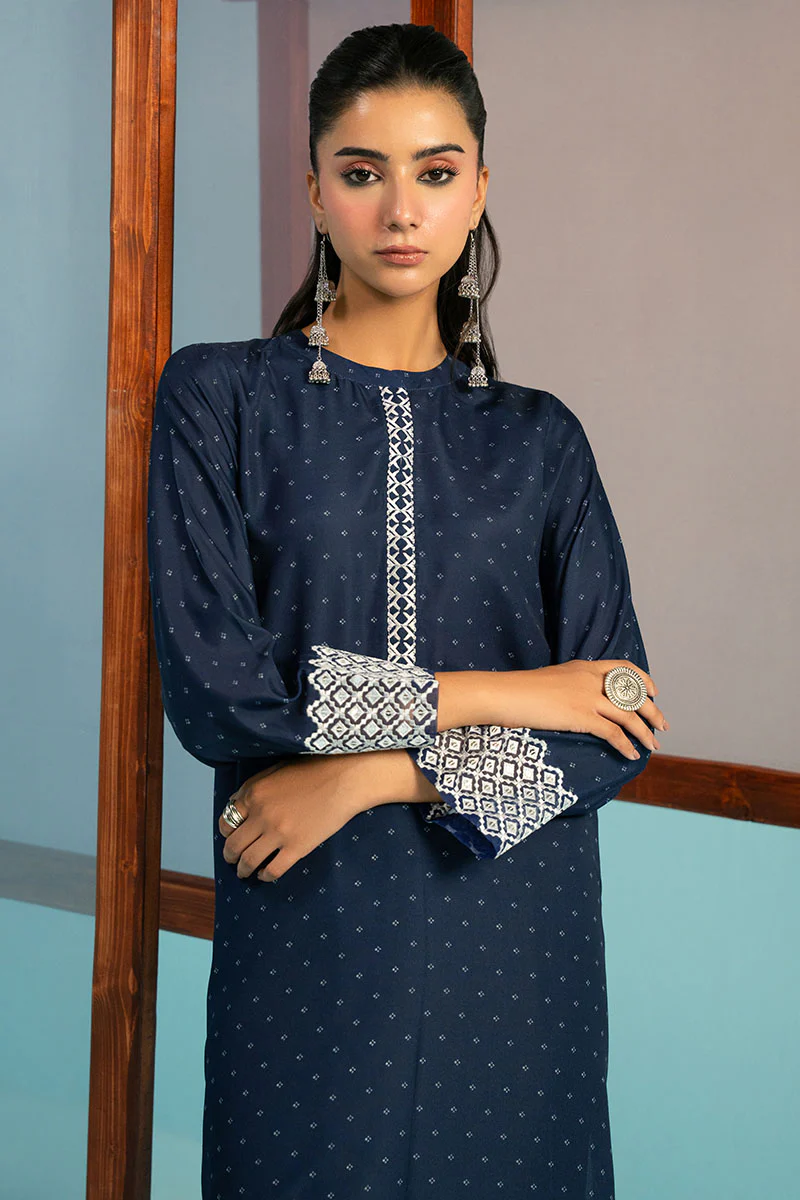 MOSAIC BLUE-2PC (SHIRT & TROUSER) - Image 3