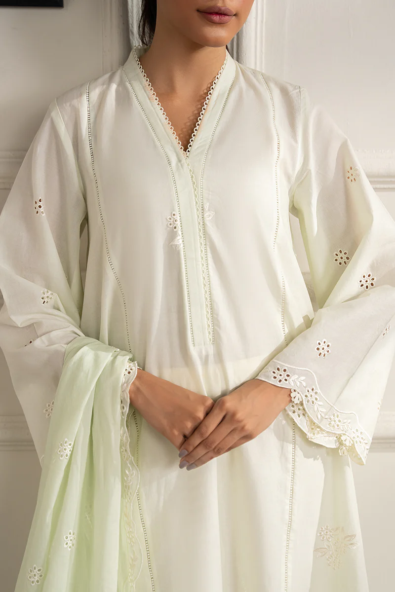 MYSTIC MINT-2 PC (SHIRT & DUPATTA) - Image 3