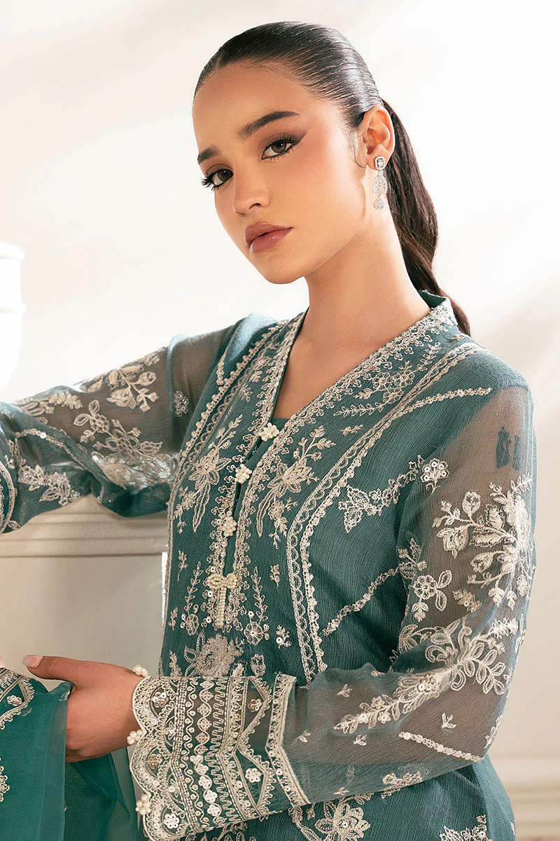 NORTH SEA-4PC (SHIRT, TROUSER ,SLIP & DUPATTA) - Image 5