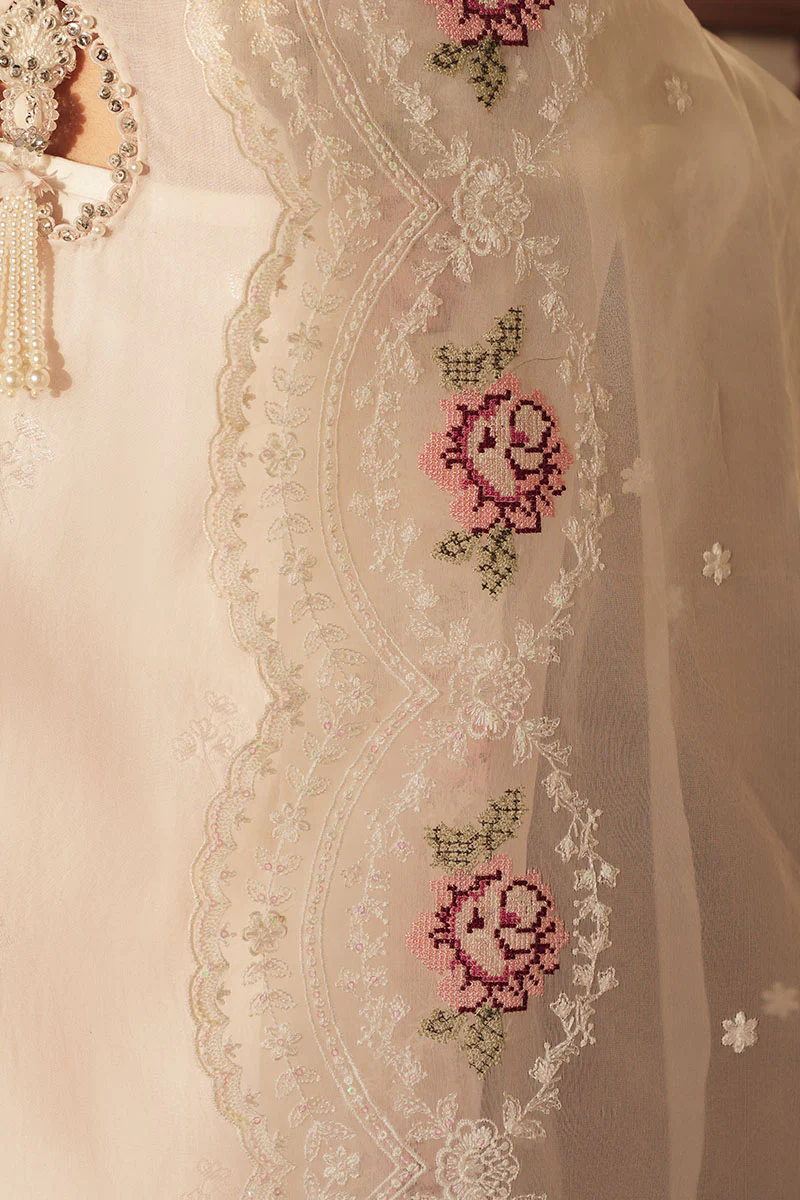 PALE PINK-3 PC(SHIRT,TROUSER & DUPATTA) - Image 2