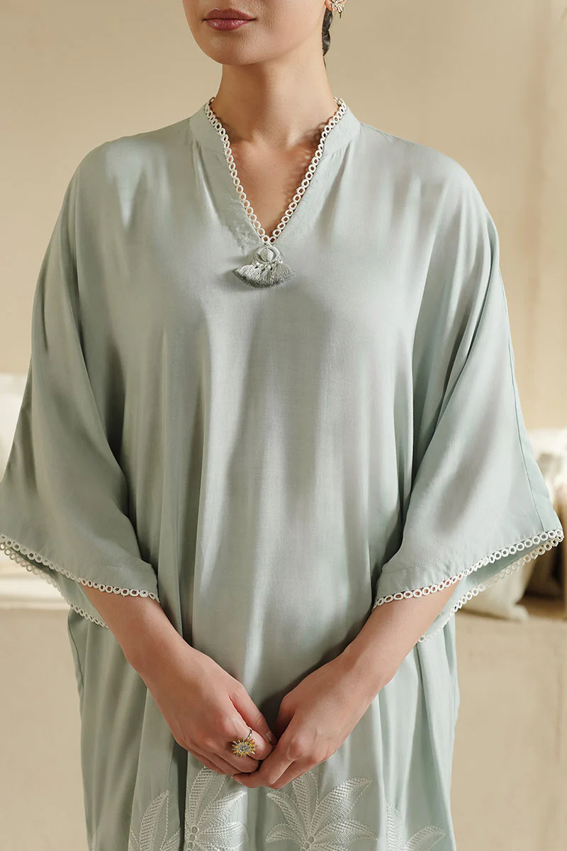 PALM BREEZE EMBROIDERED LAWN SHIRT - Image 2