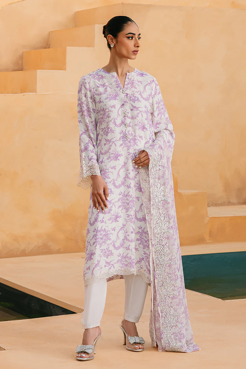 PRISTINE PEARL-2PC (SHIRT & DUPATTA) - Image 2