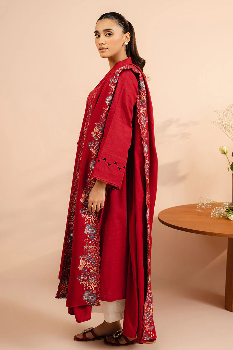 RADIANT ROSE-2 PC (SHIRT & DUPATTA) - Image 4