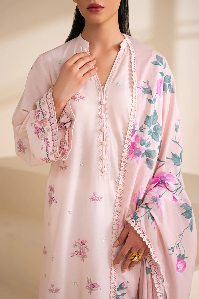 ROSEATE BLUSH-2 PC (SHIRT & DUPATTA) - Image 3