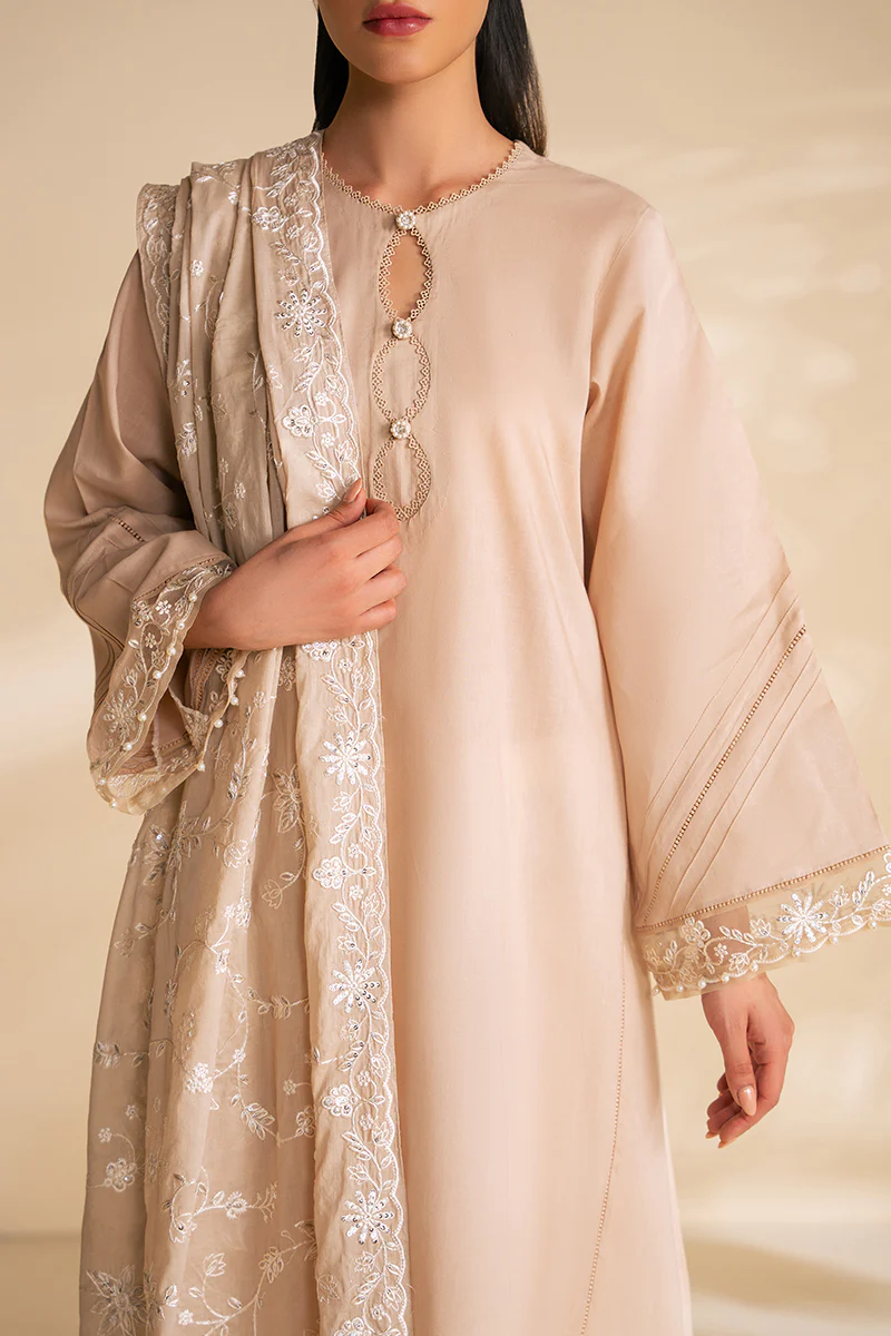 SAND STONE-2 PC (SHIRT & DUPATTA) - Image 5