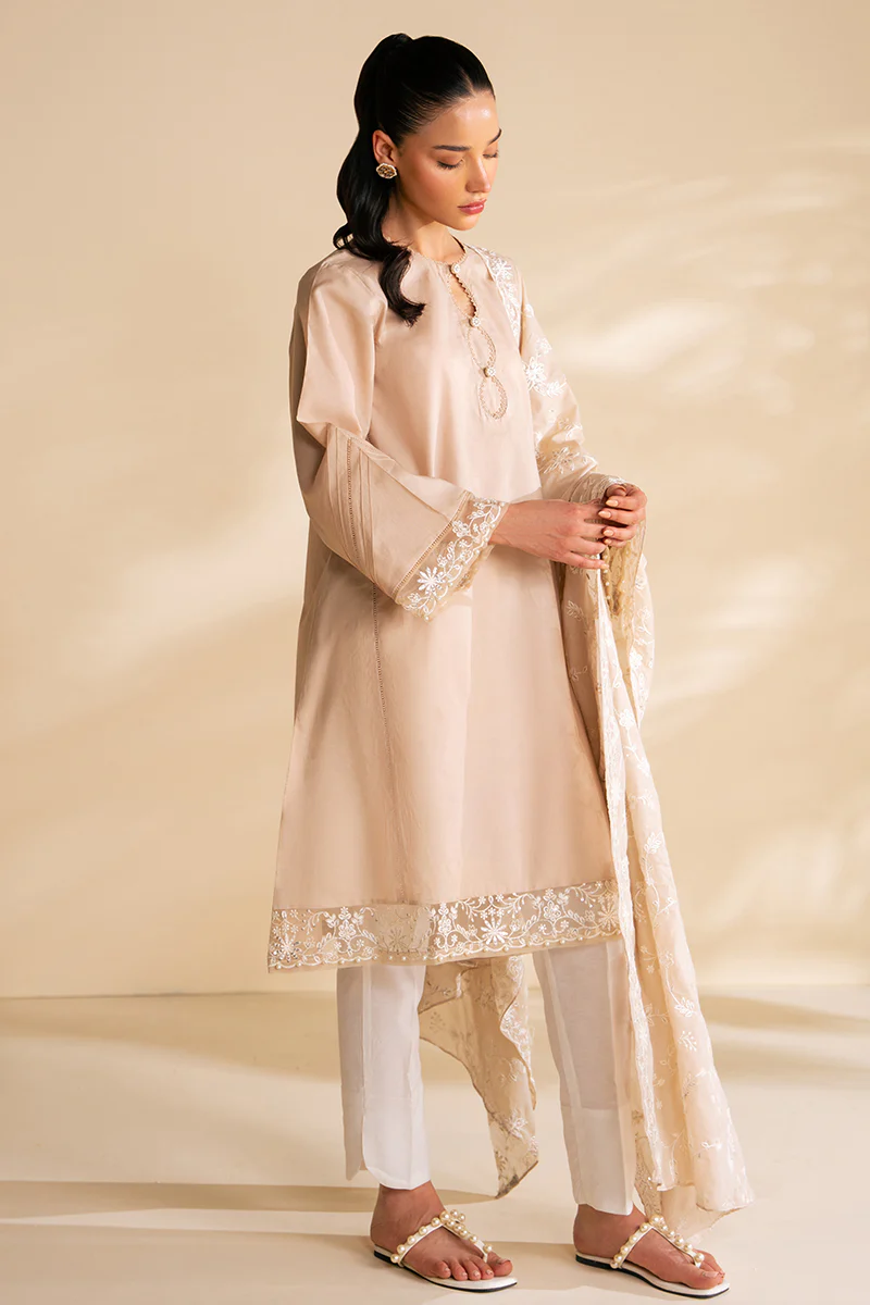 SAND STONE-2 PC (SHIRT & DUPATTA) - Image 6