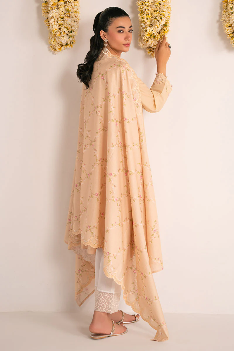 SUMMER FLORA-2PC (SHIRT & DUPATTA) - Image 5