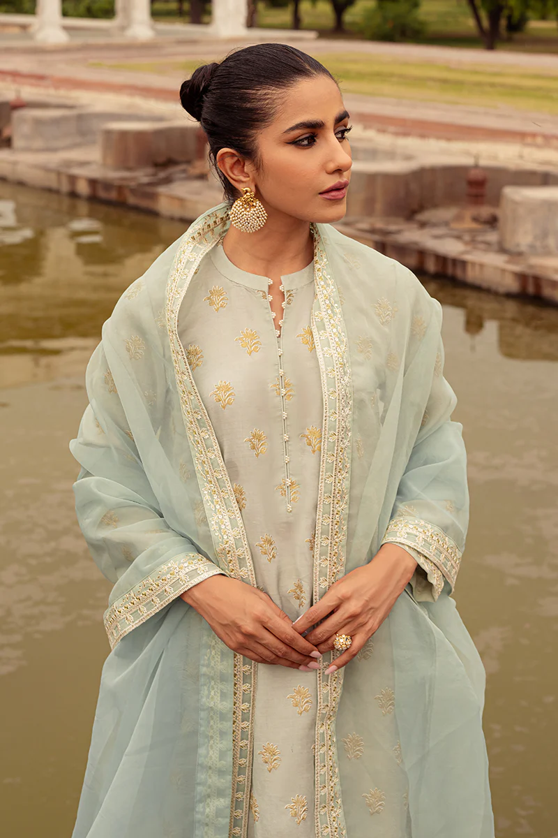 SUMMER MIST-2PC (SHIRT & DUPATTA) - Image 3