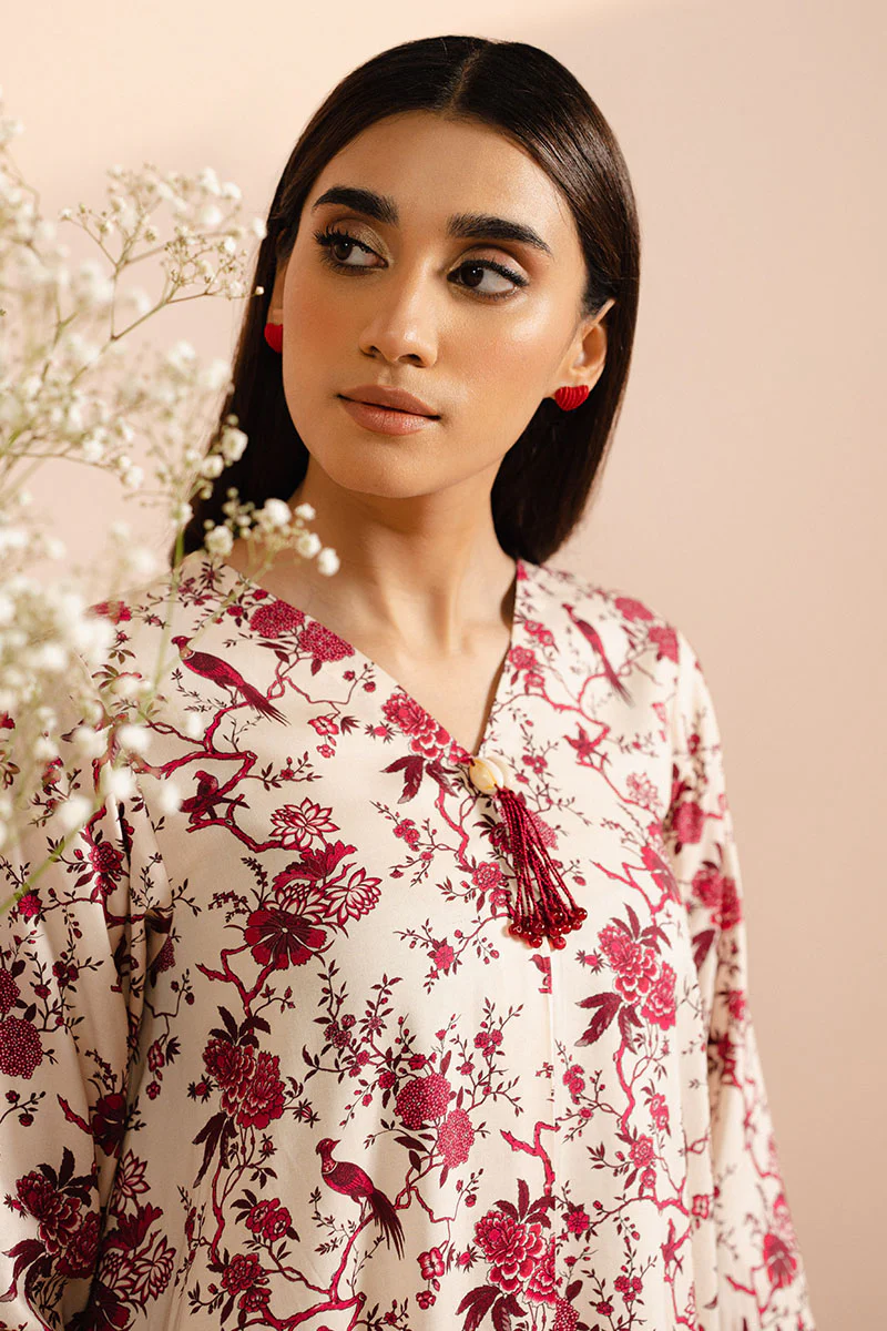 VANILLA ORNATE PRINTED LINEN SHIRT - Image 5