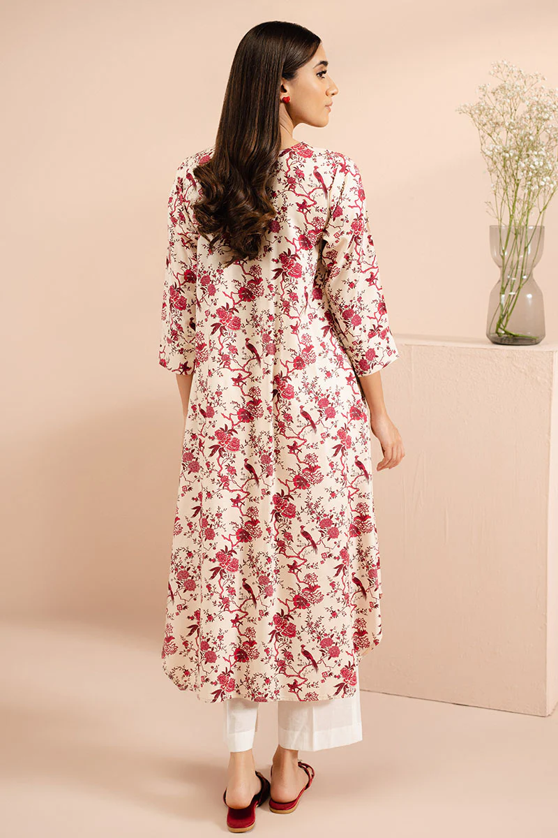 VANILLA ORNATE PRINTED LINEN SHIRT - Image 6