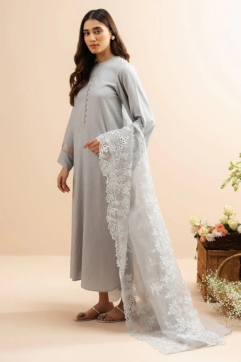 VIVED SKY-2PC (SHIRT & DUPATTA) - Image 4