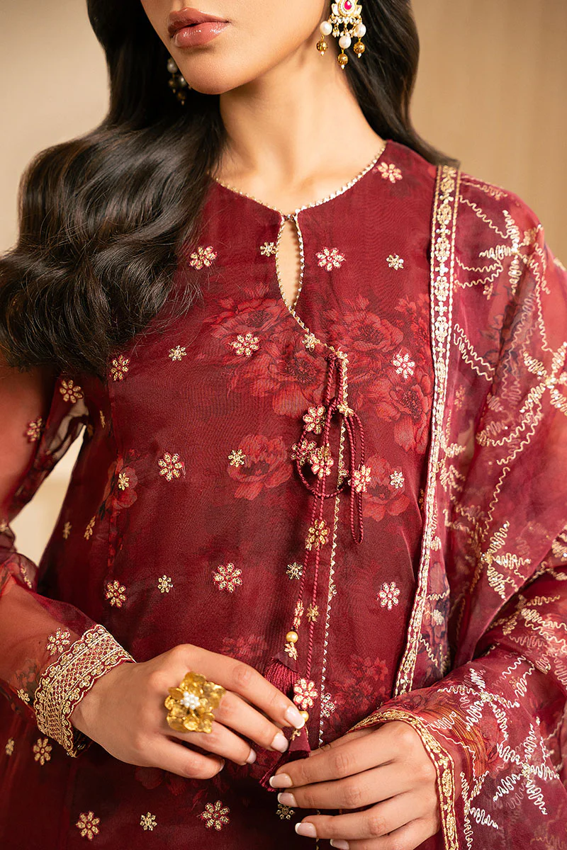 RUBY RUSH-2PC (SHIRT & DUPATTA) - Image 3