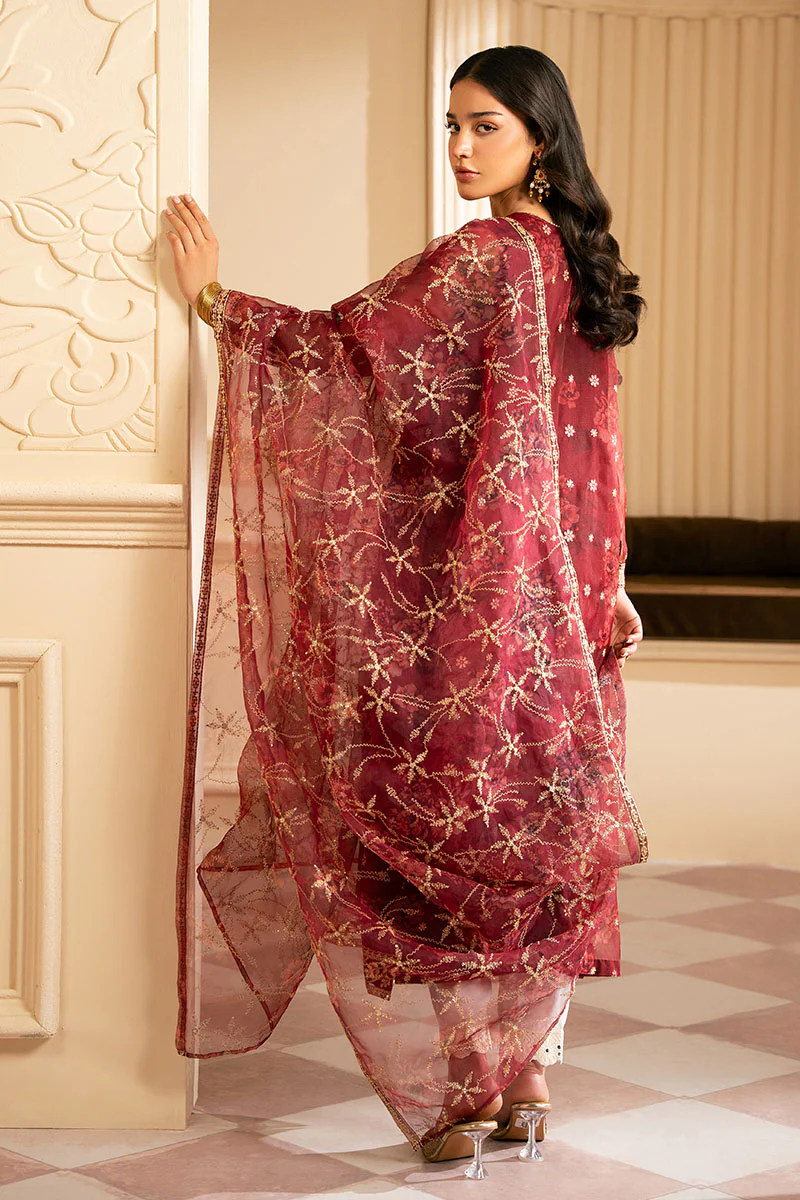 RUBY RUSH-2PC (SHIRT & DUPATTA) - Image 6