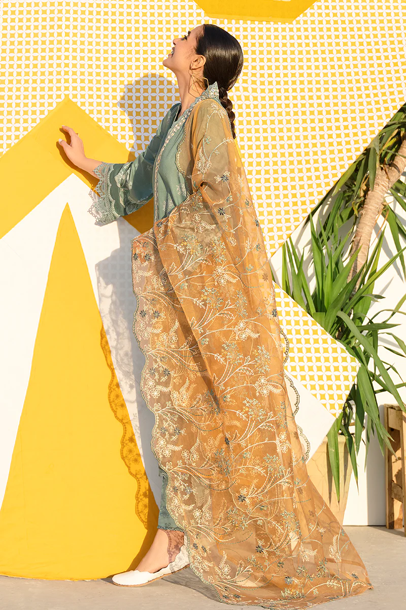 SAGE BRIER-3PC DIGITAL PRINTED LAWN SUIT - Image 3