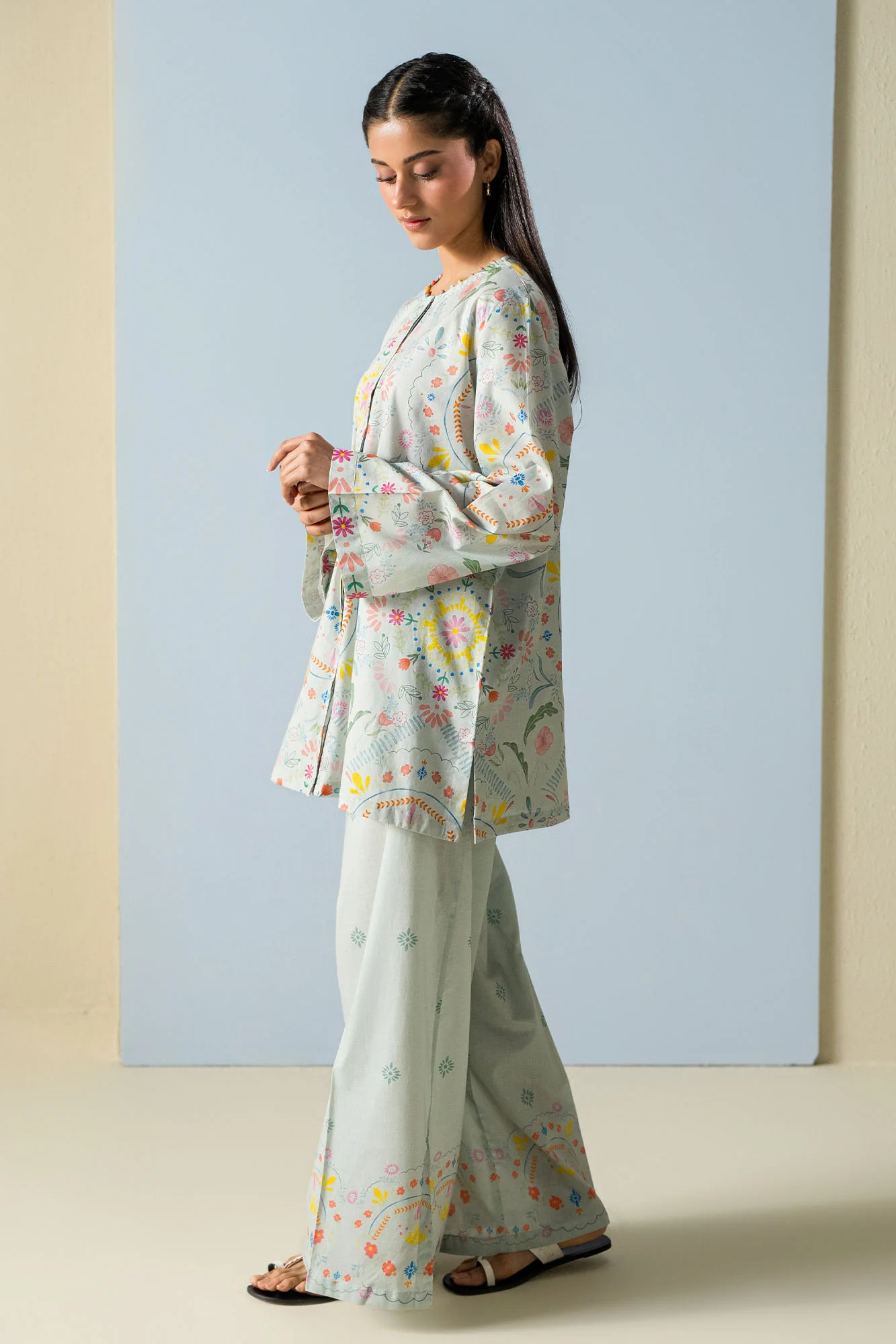 SAGE GRACE -2PC (SHIRT & TROUSER) - Image 5
