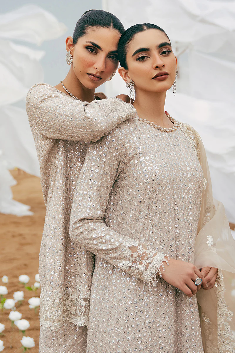 SCINTILLATING CRYSTAL-2PC SILK EMBROIDERED PRET - Image 7