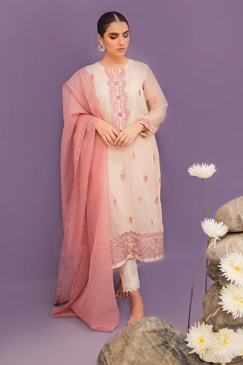 SLENNA JADE-2PC (SHIRT & DUPATTA) - Image 4