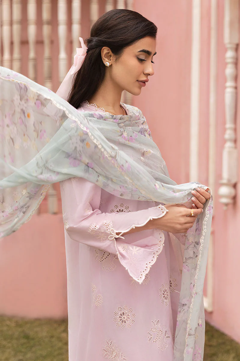 SOFT PETAL-3PC PRINTED LAWN SUIT - Image 8