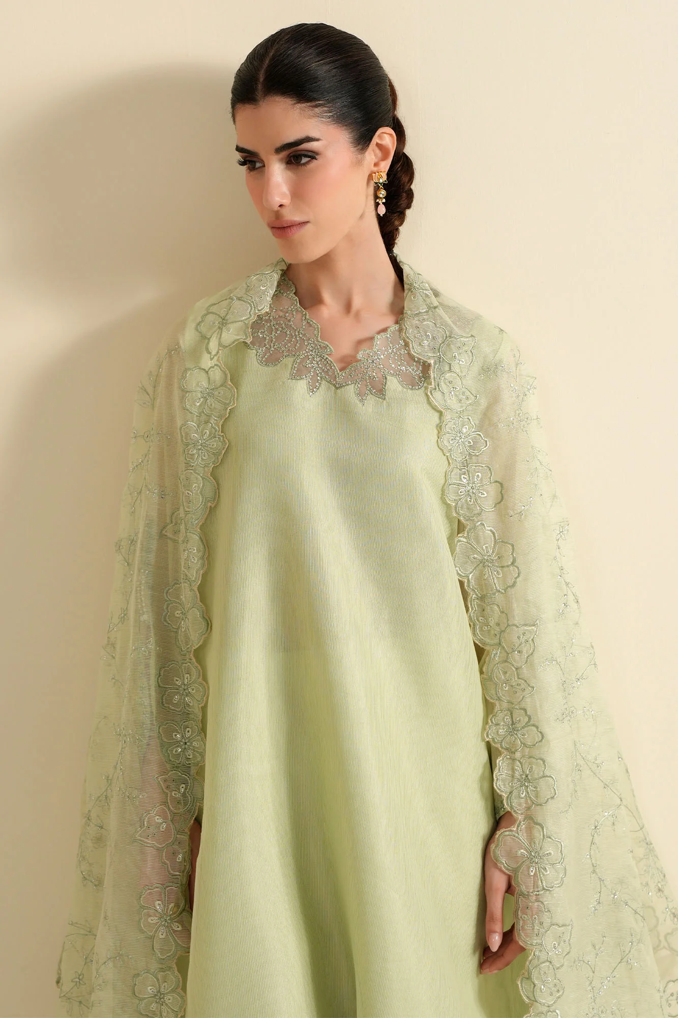 SPRING DEW-2PC (SHIRT & DUPATTA) - Image 4