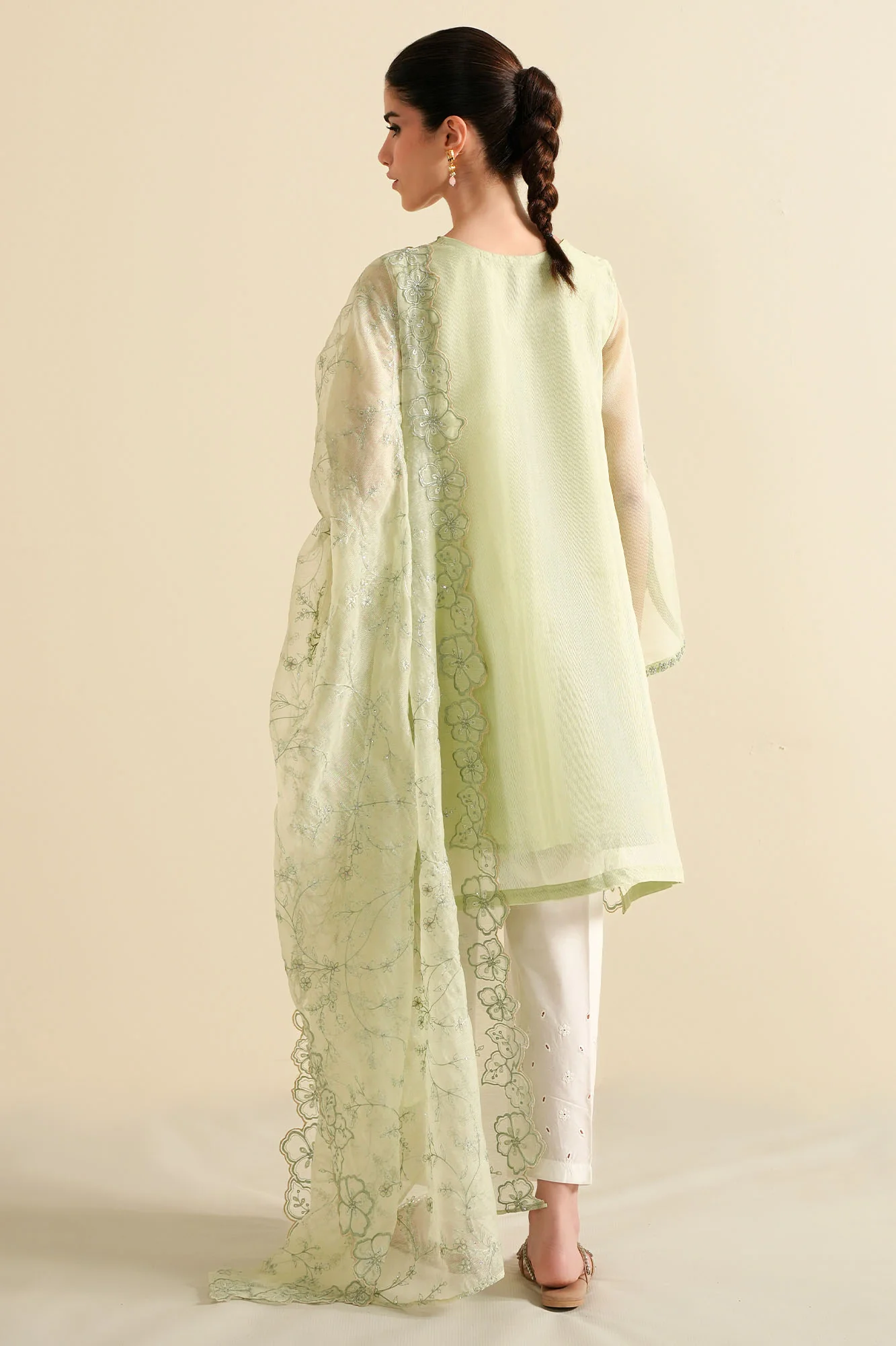 SPRING DEW-2PC (SHIRT & DUPATTA) - Image 7