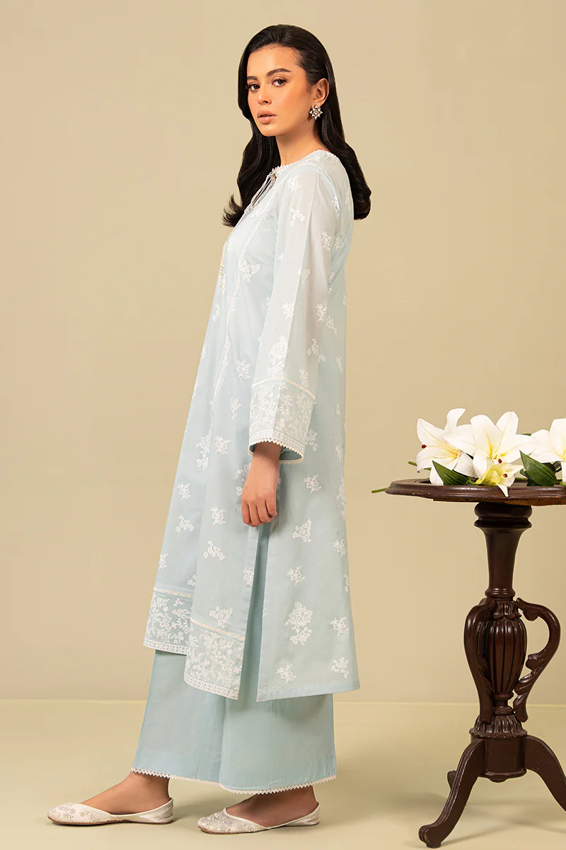 STERLING BLUE-2 PIECE PRINTED SUIT - Image 5