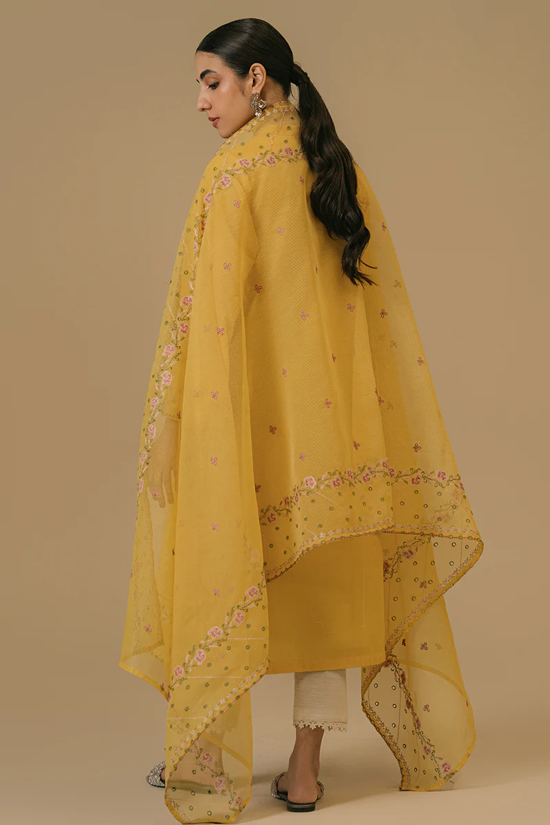 SUNSET GOLD-2 PIECE (SHIRT & DUPATTA) - Image 6