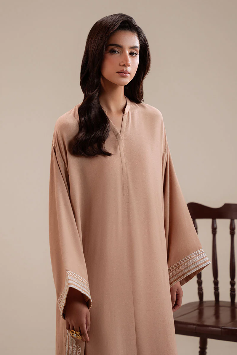 SUNSET OCHRE EMBROIDERED SHIRT - Image 2